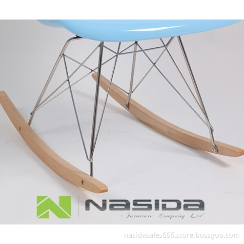 Replica Blue Eames RAR Rocking Fiberglass Chair